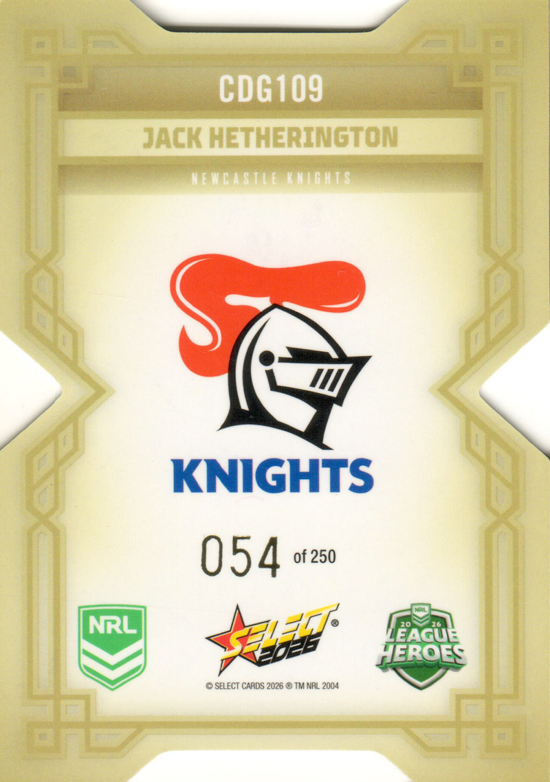Jack Hetherington back