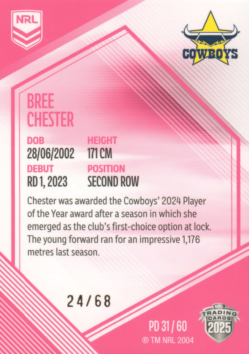 Bree Chester back