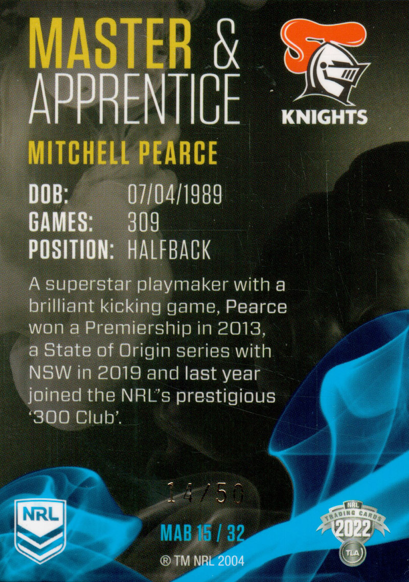 Mitchell Pearce back