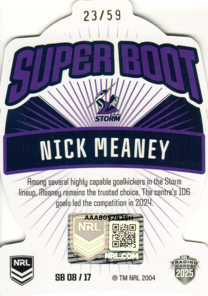 Nick Meaney back