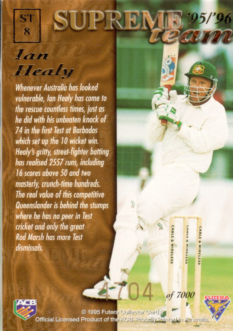 Ian Healy back