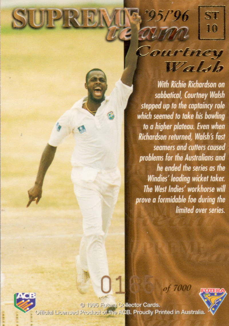 Courtney Walsh back