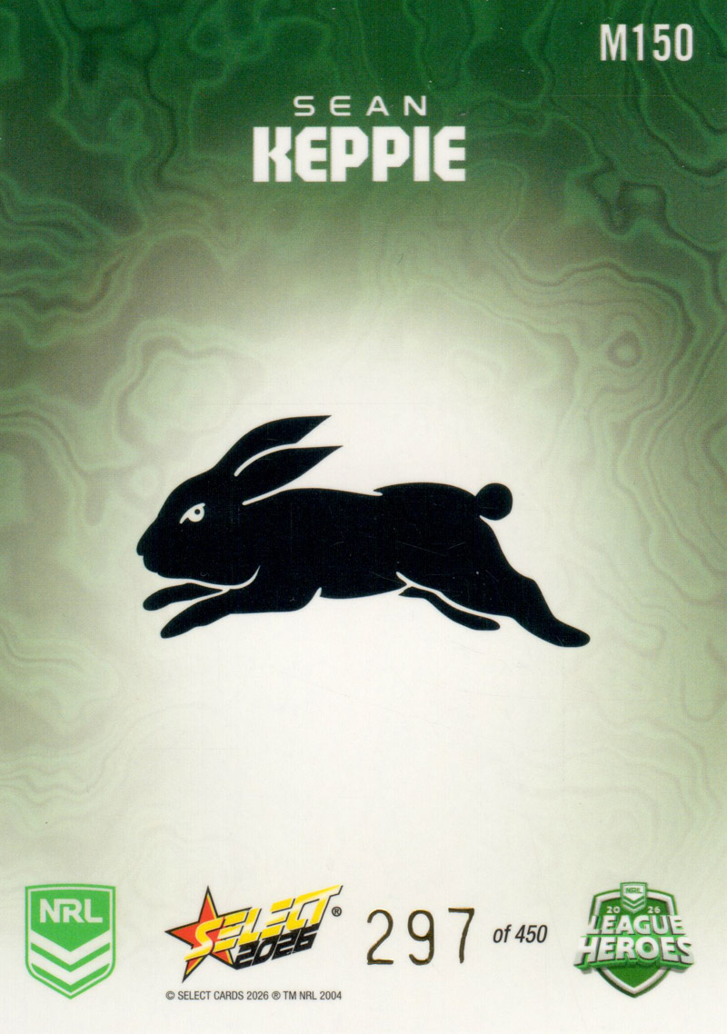Sean Keppie back