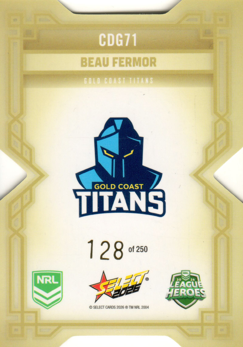 Beau Fermor back