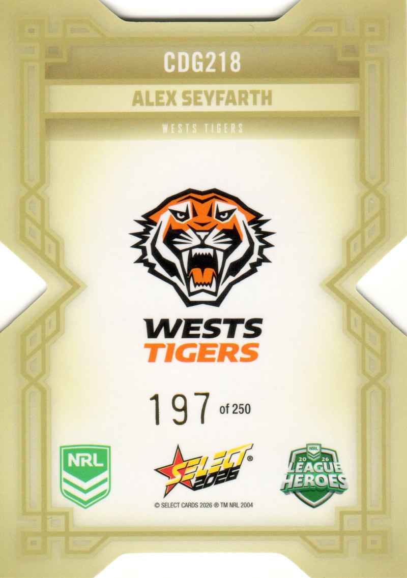 Alex Seyfarth back