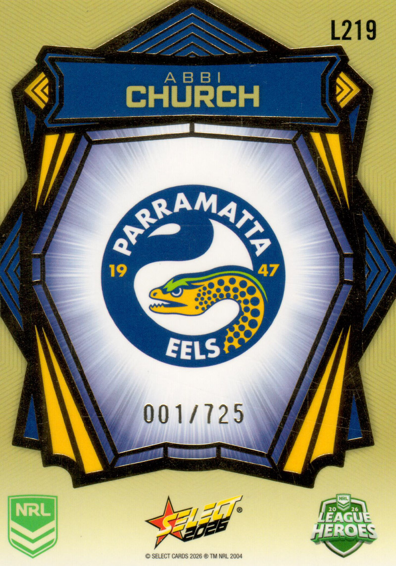Abbi Church back