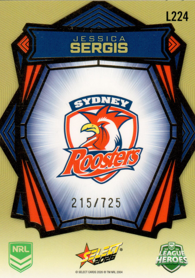 Jessica Sergis back