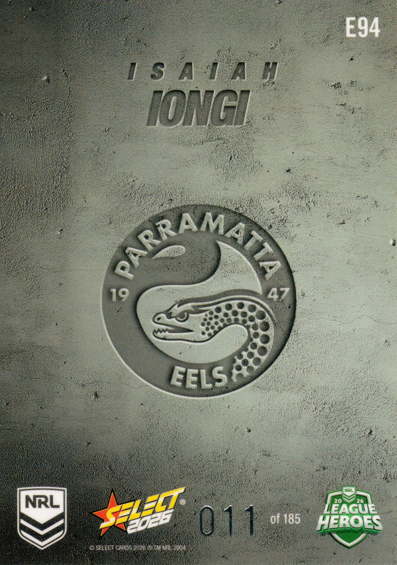 Isaiah Iongi back
