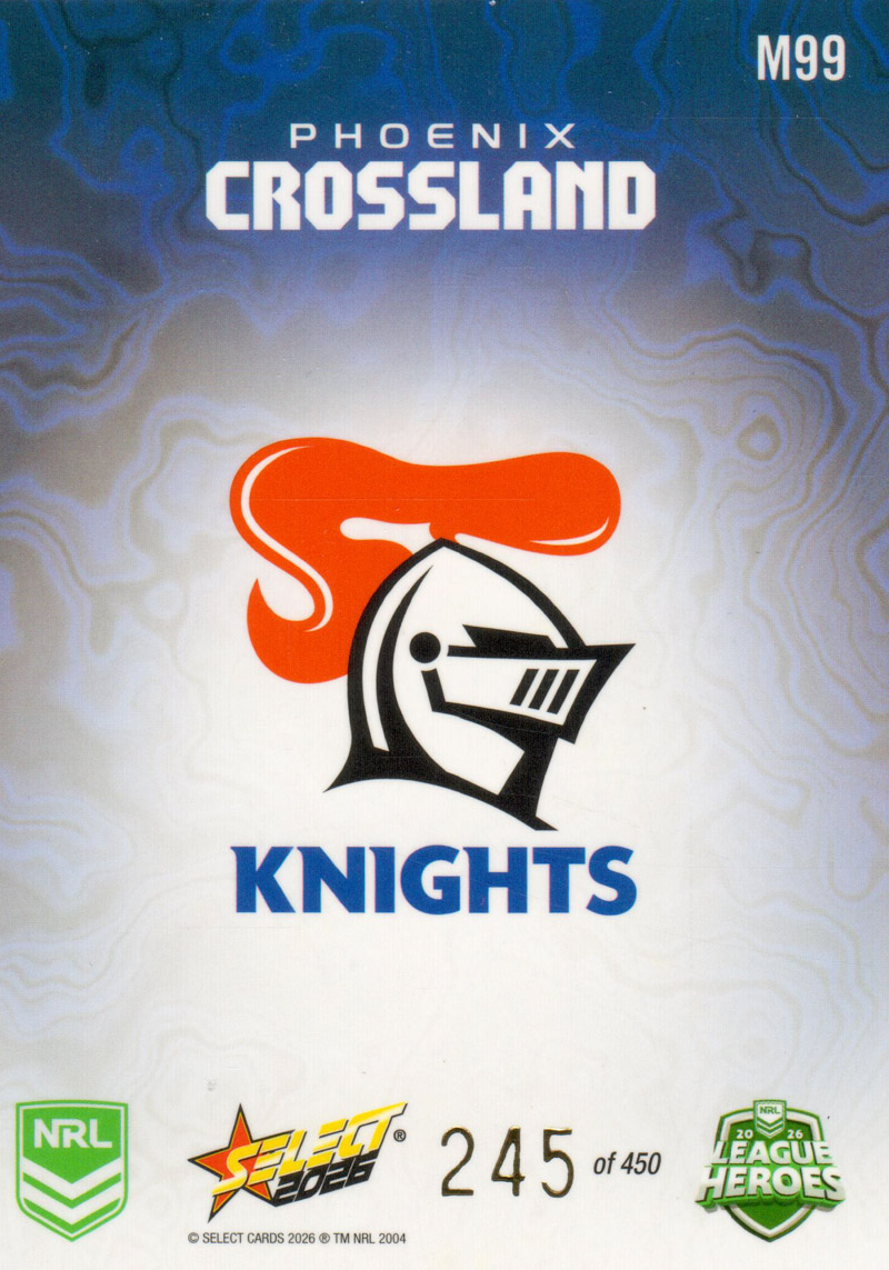Phoenix Crossland back
