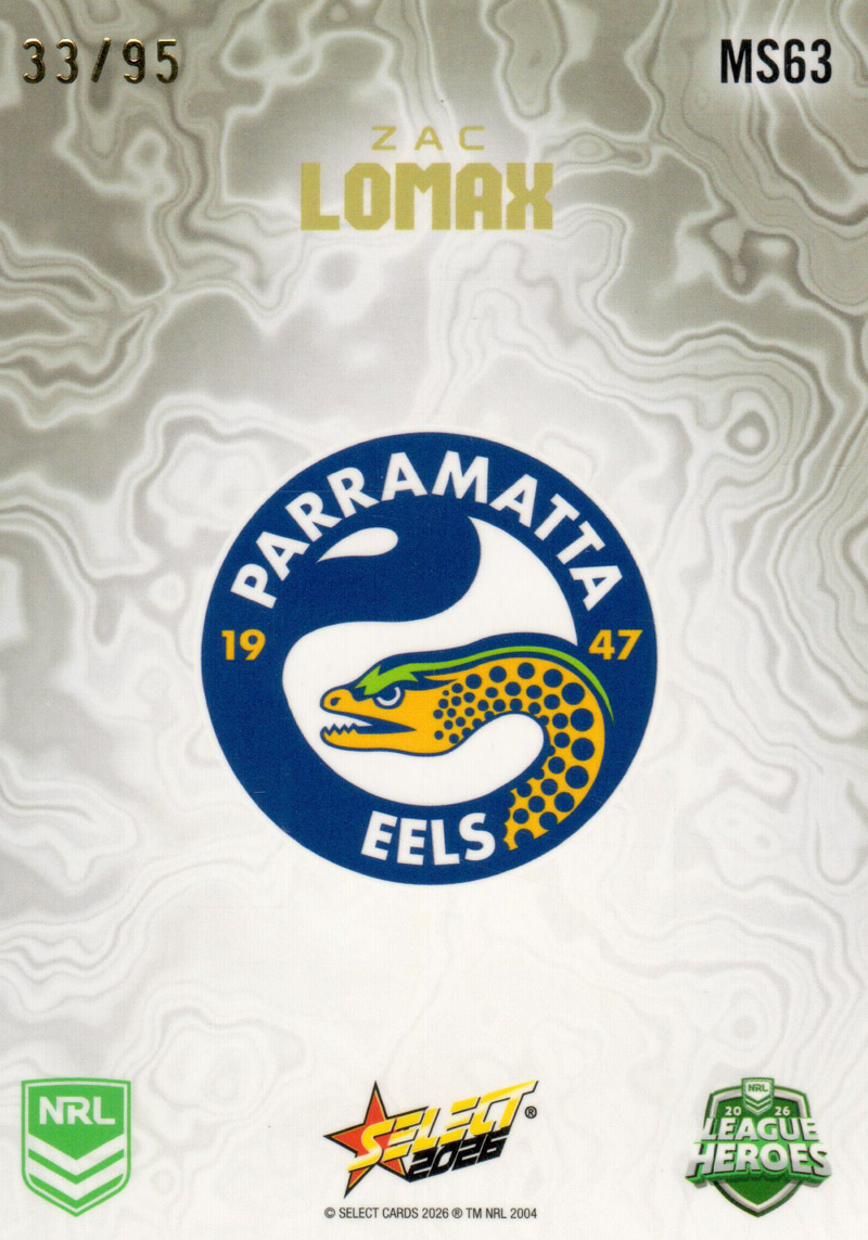 Zac Lomax back