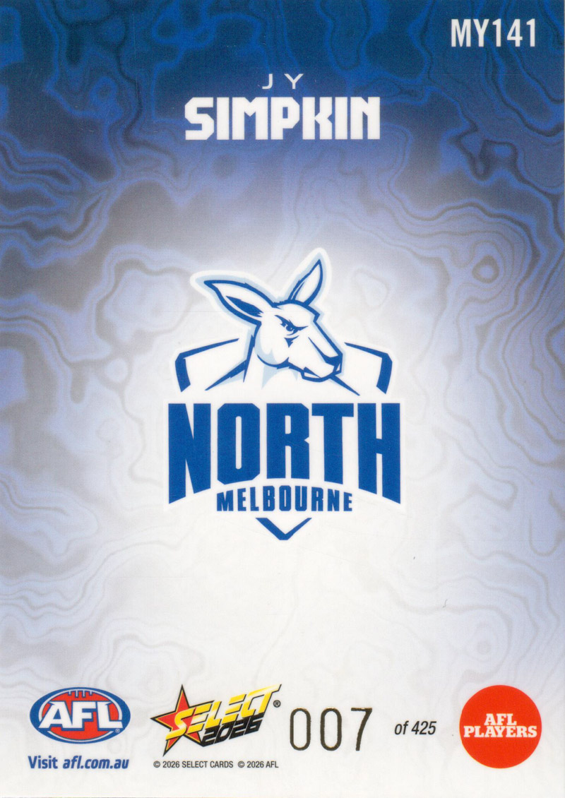 Jy Simpkin back