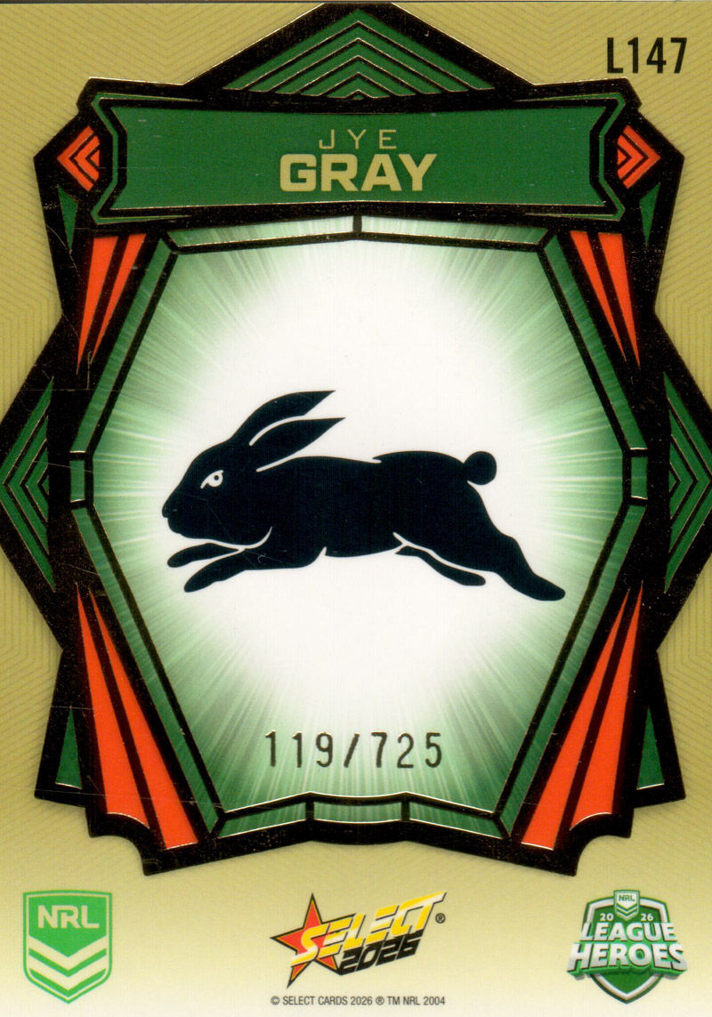 Jye Gray back