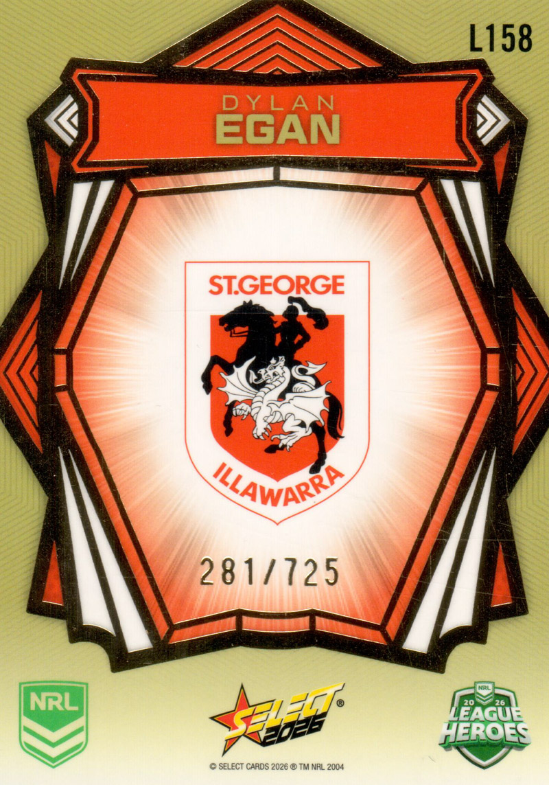Dylan Egan back