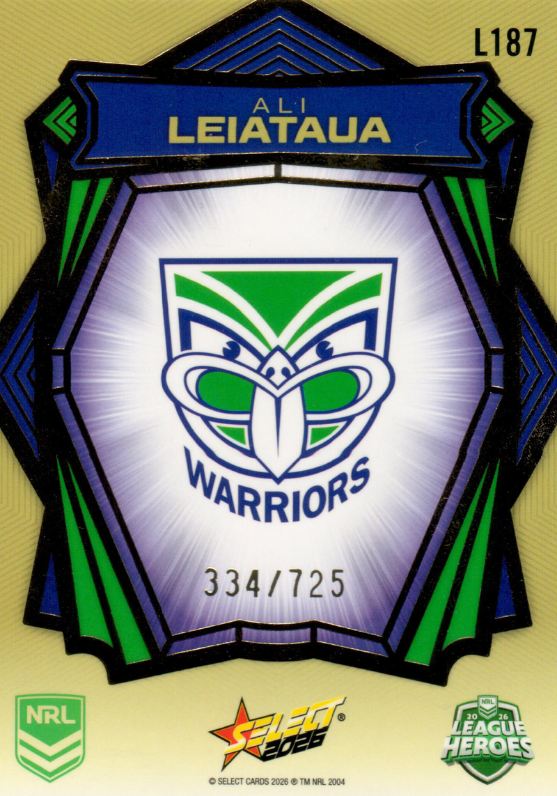 Ali Leiataua back