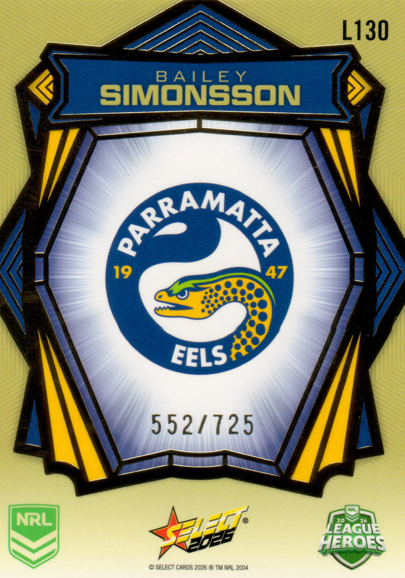 Bailey Simonsson back