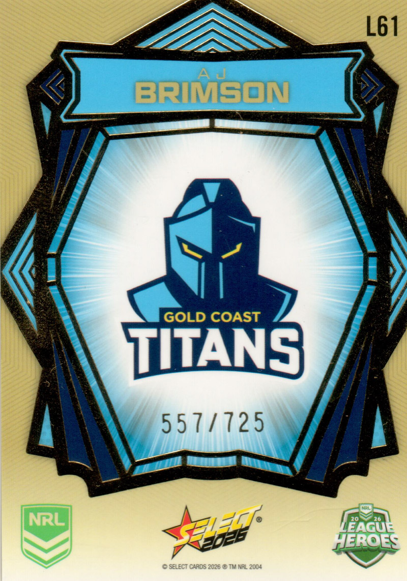 Aj Brimson back