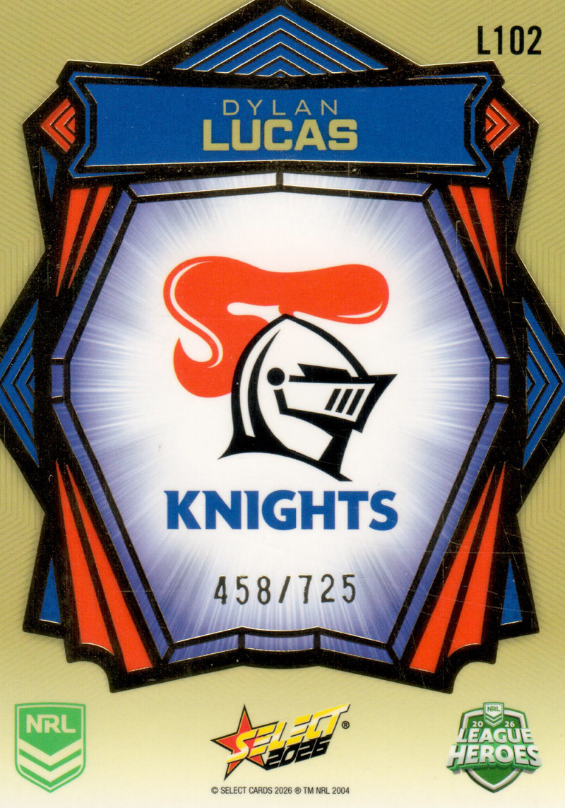 Dylan Lucas back
