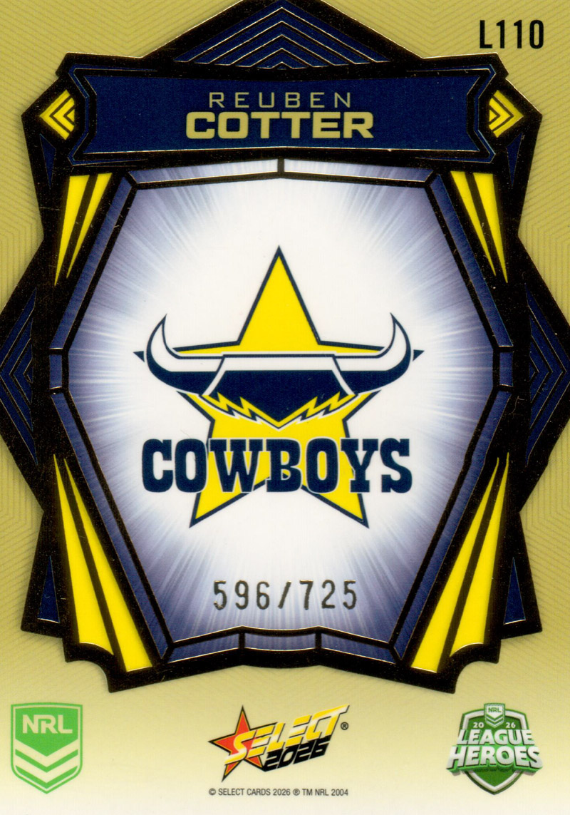 Reuben Cotter back