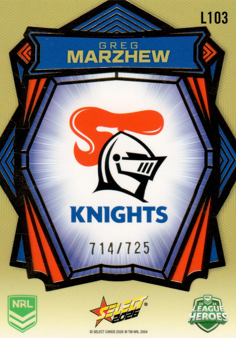 Greg Marzhew back