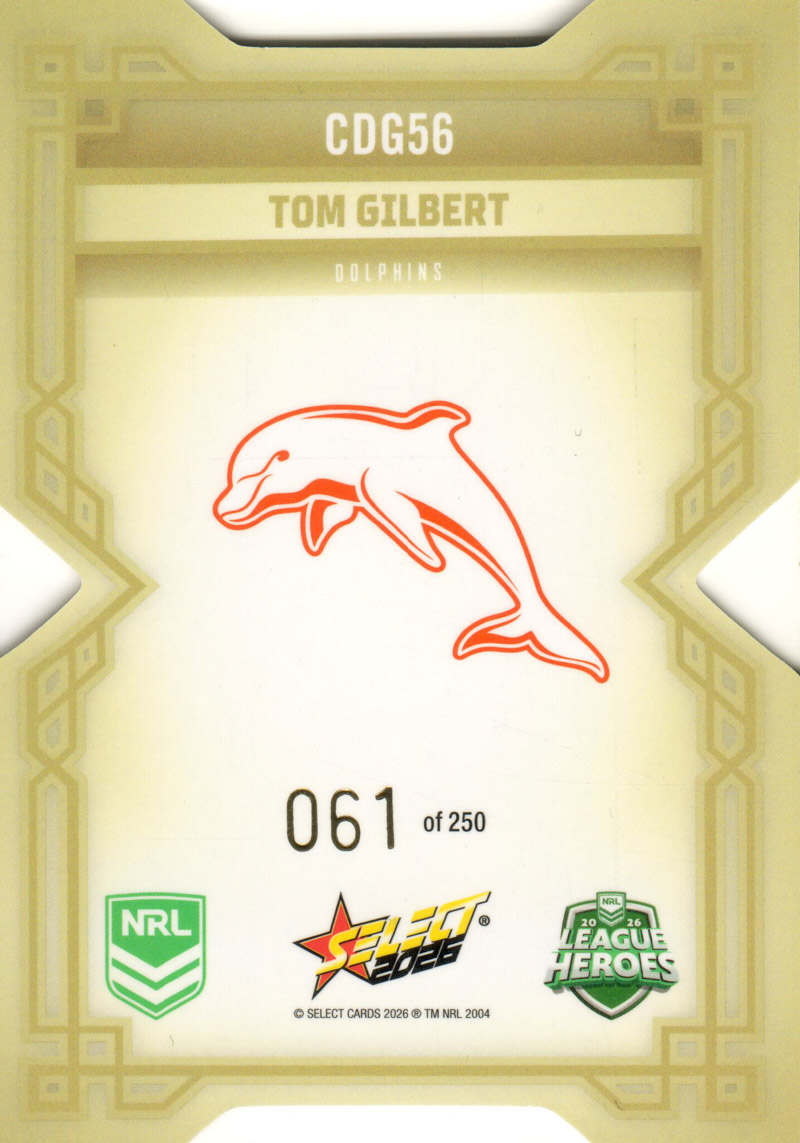 Tom Gilbert back
