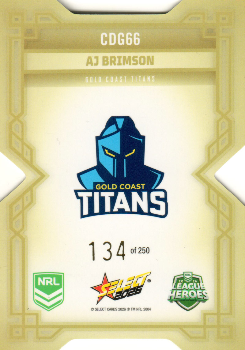 Aj Brimson back