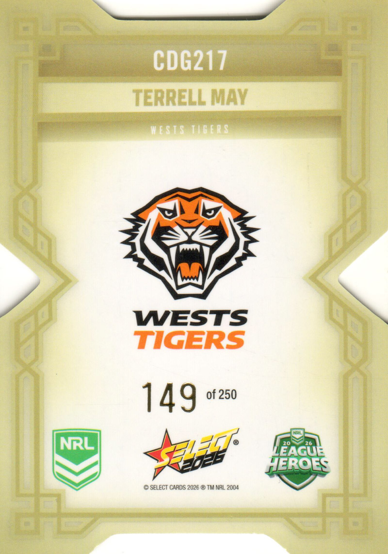 Terrell May back