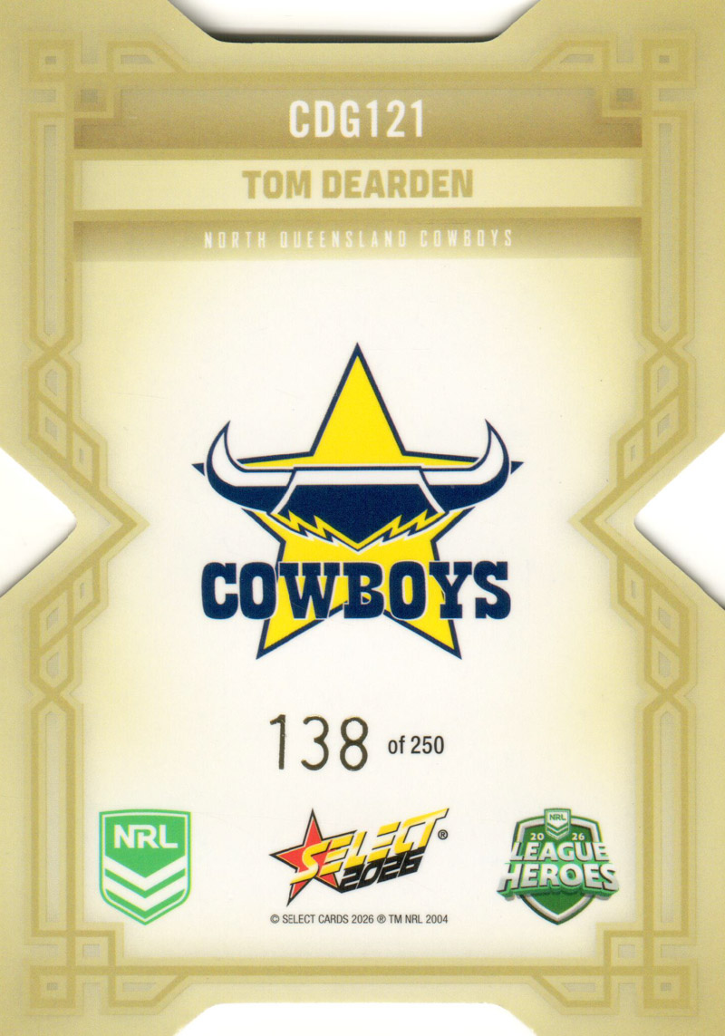 Tom Dearden back