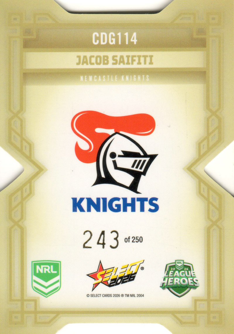Jacob Saifiti back