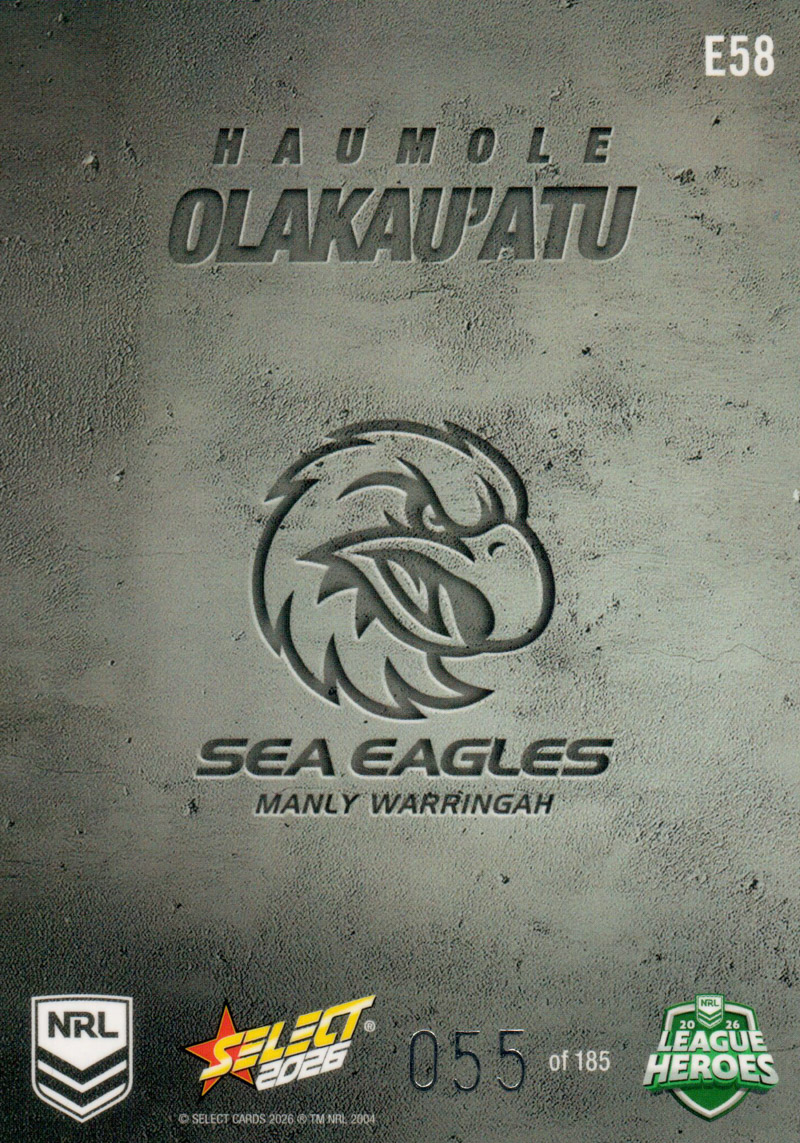 Haumole Olakau'atu back