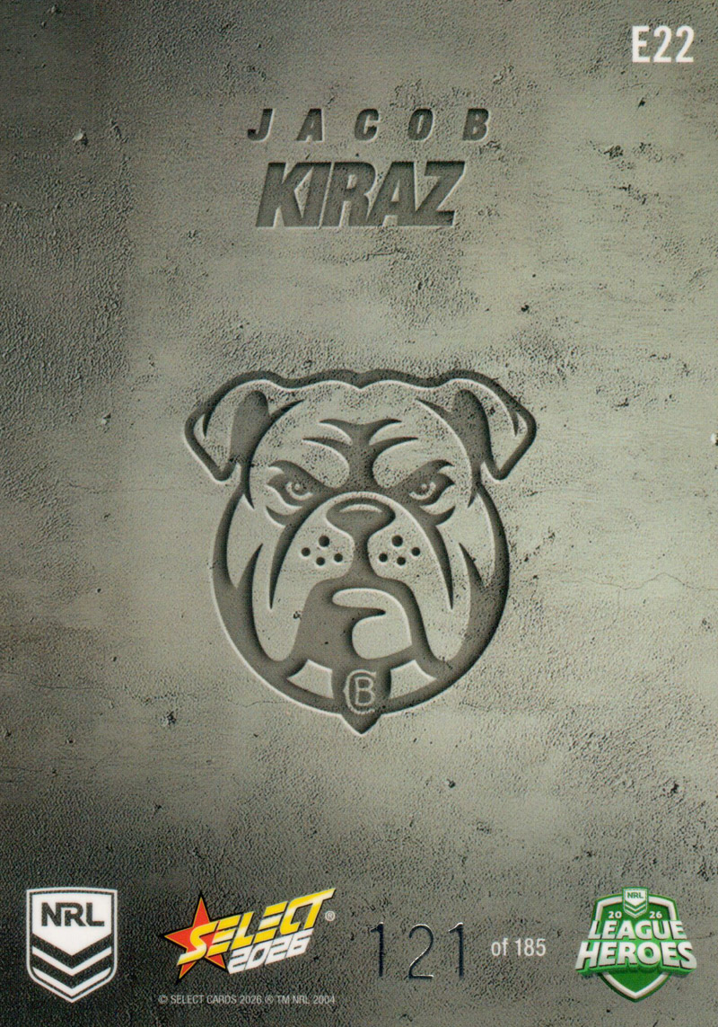 Jacob Kiraz back