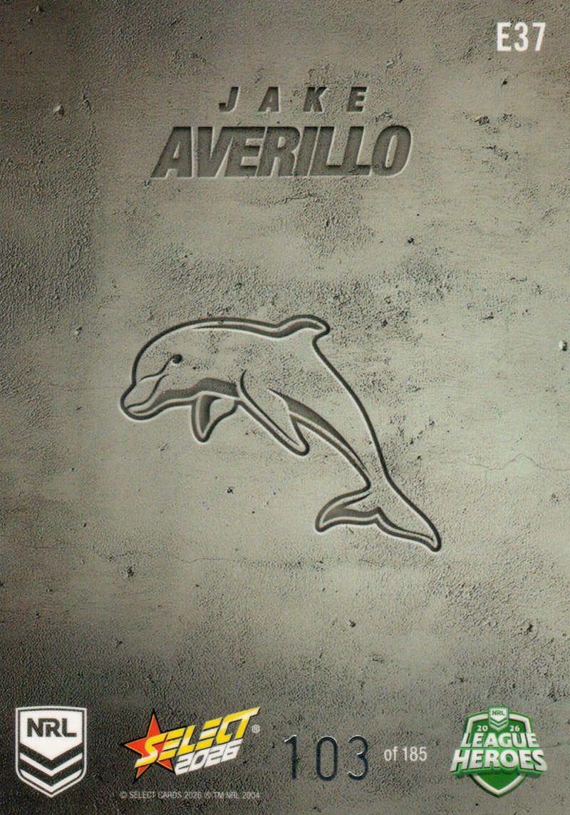Jake Averillo back