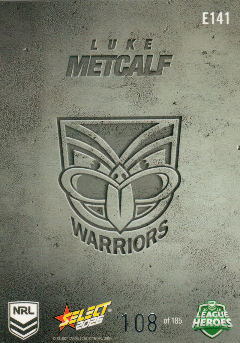 Luke Metcalf back