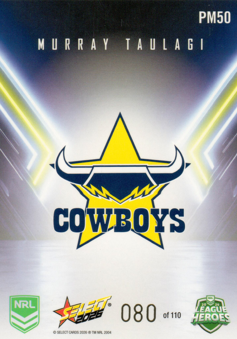 Murray Taulagi back