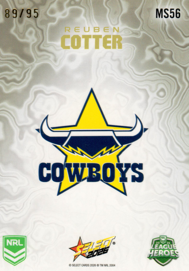 Reuben Cotter back