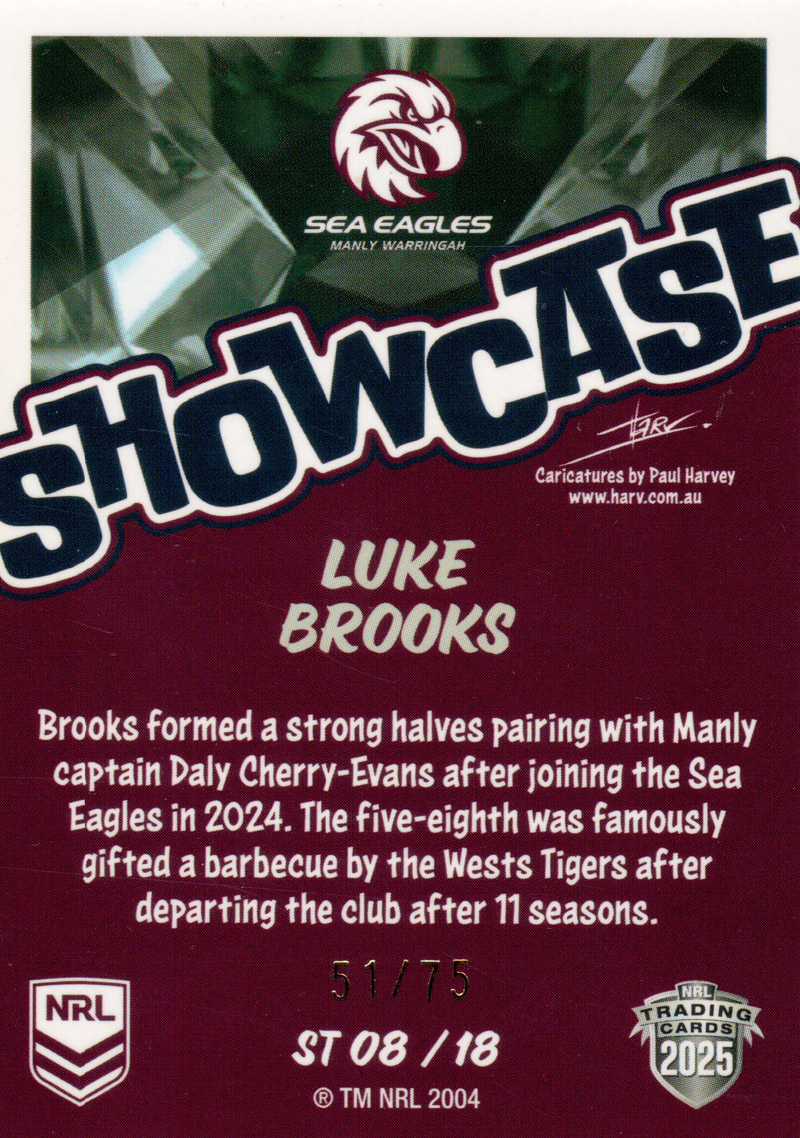 Luke Brooks back