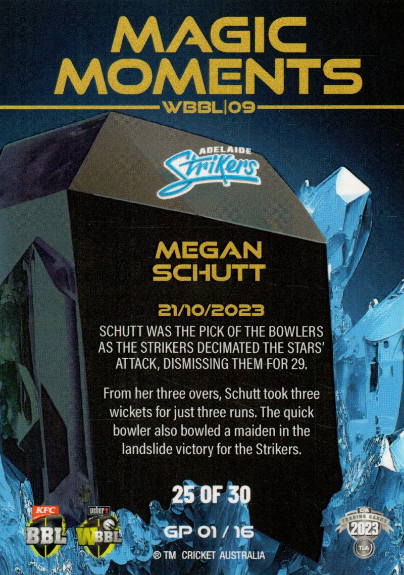 Megan Schutt back