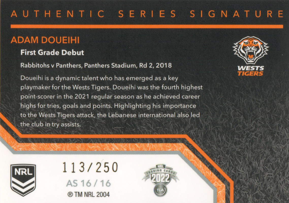 Adam Doueihi back