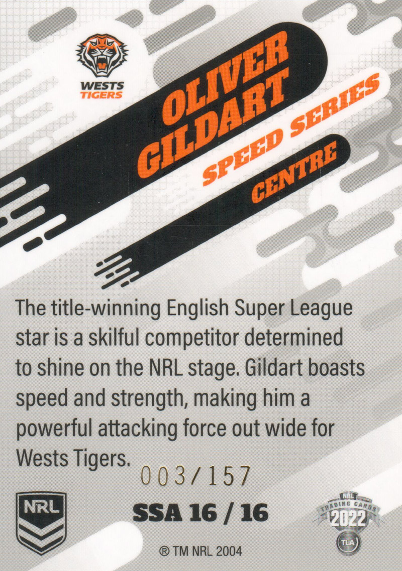 Oliver Gildart back