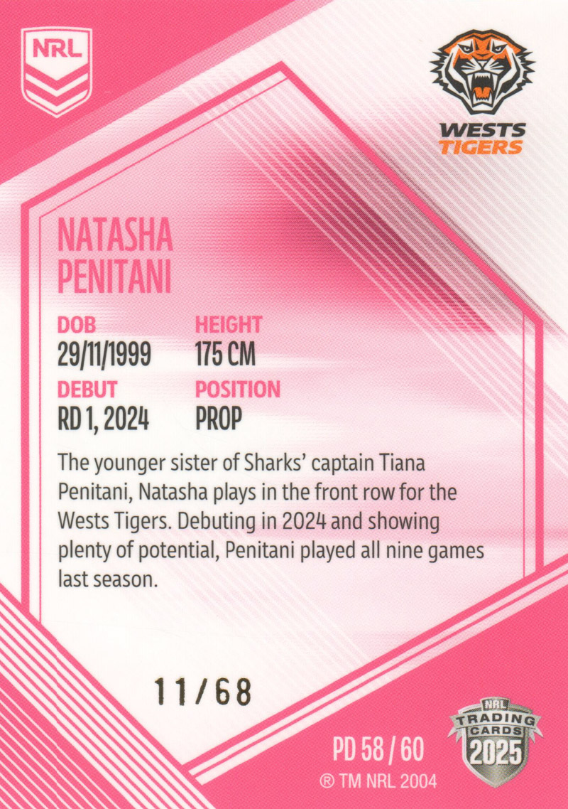 Natasha Penitani back