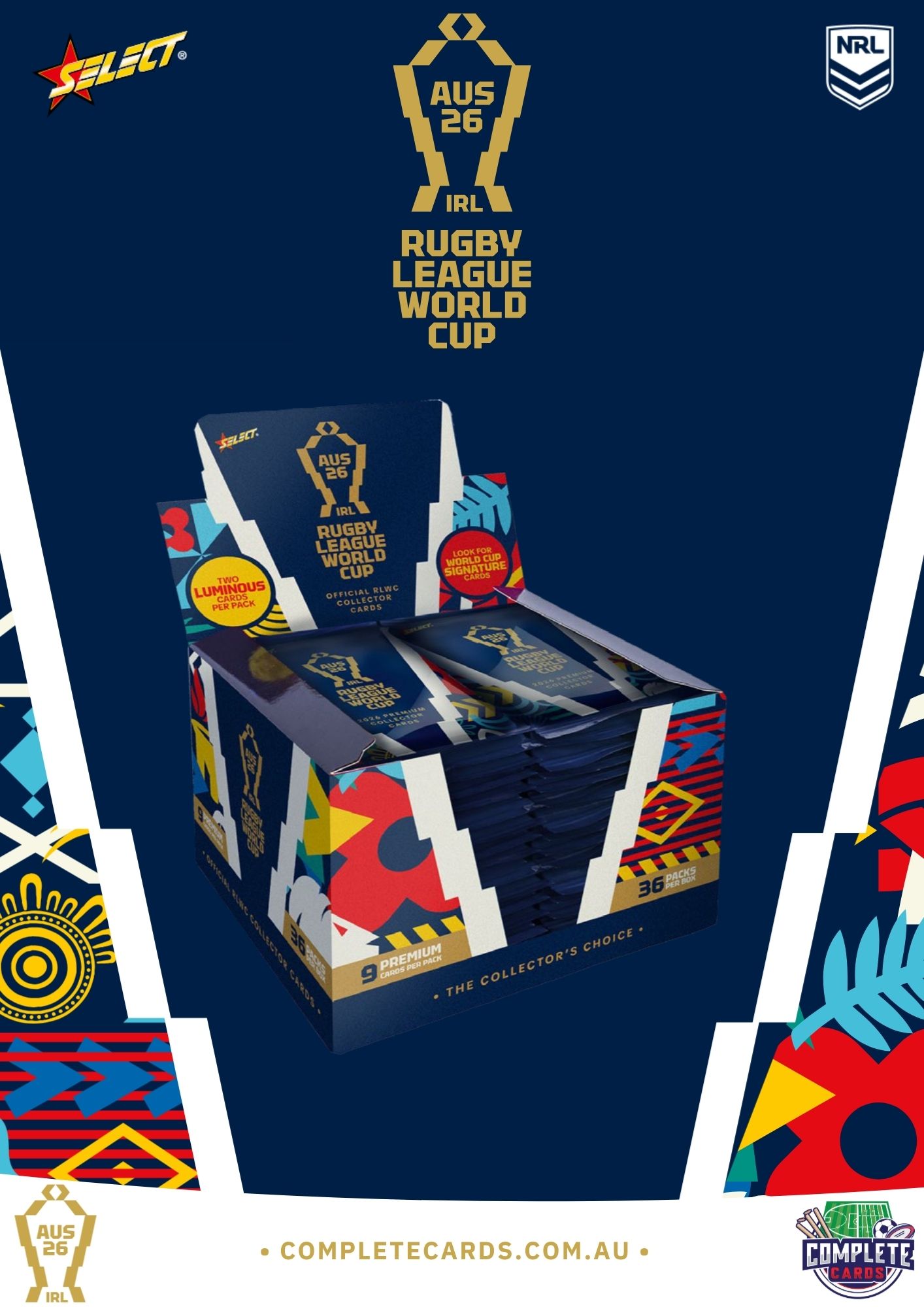 2026 NRL Select Rugby League World Cup - Box