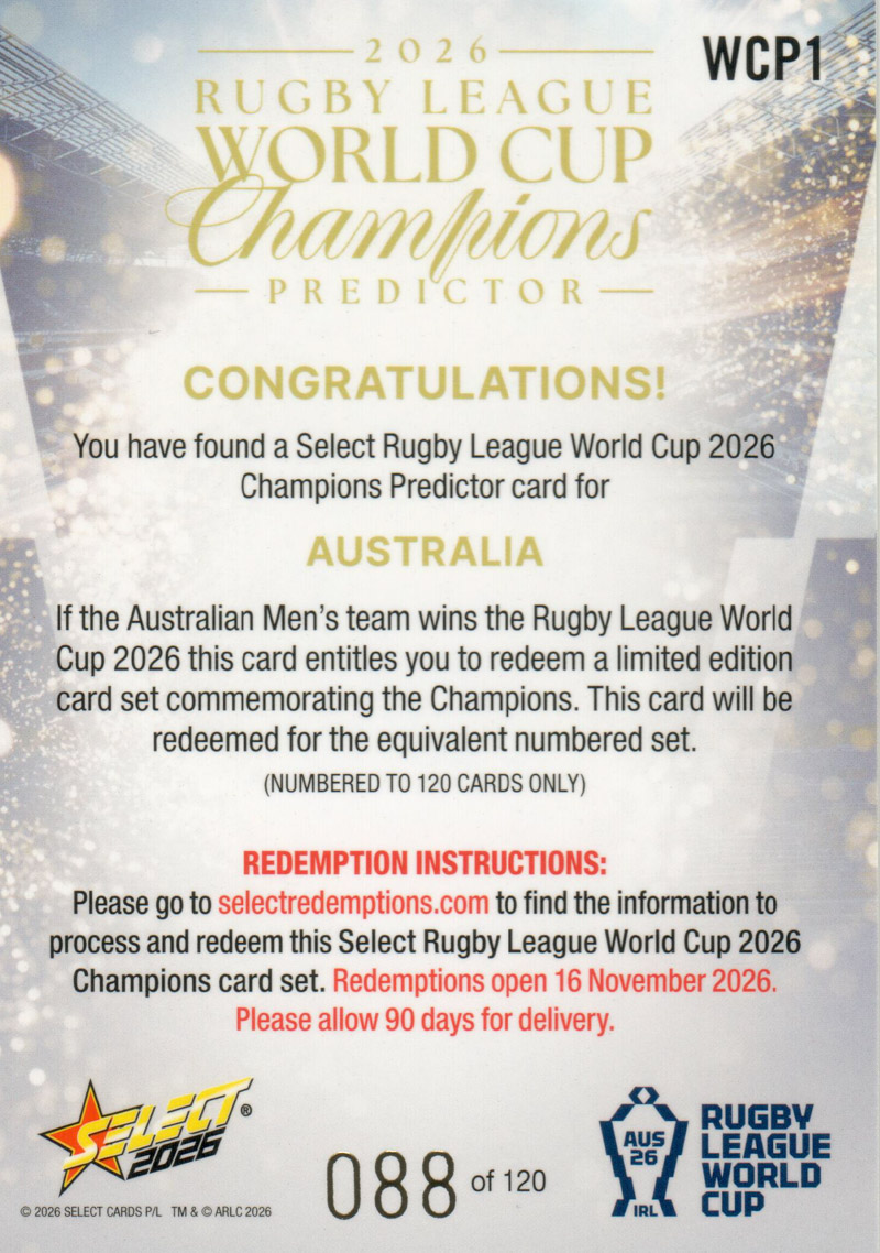 Australia back