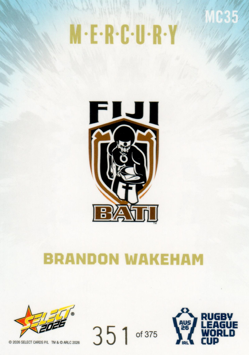 Brandon Wakeham back