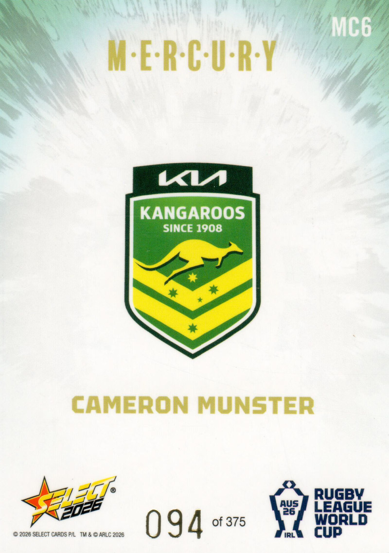 Cameron Munster back