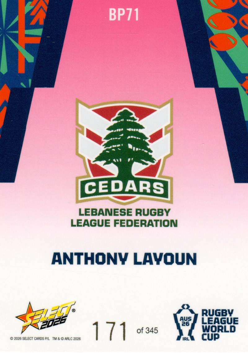 Anthony Layoun back