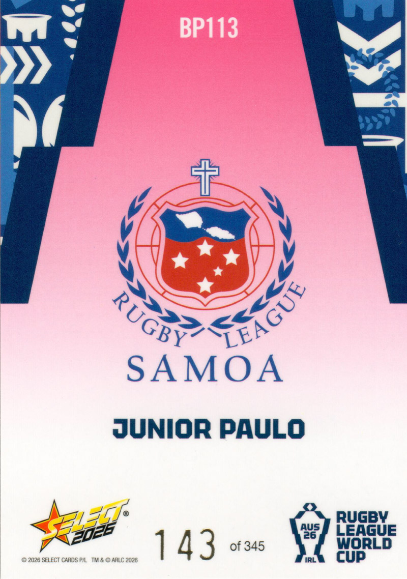 Junior Paulo back