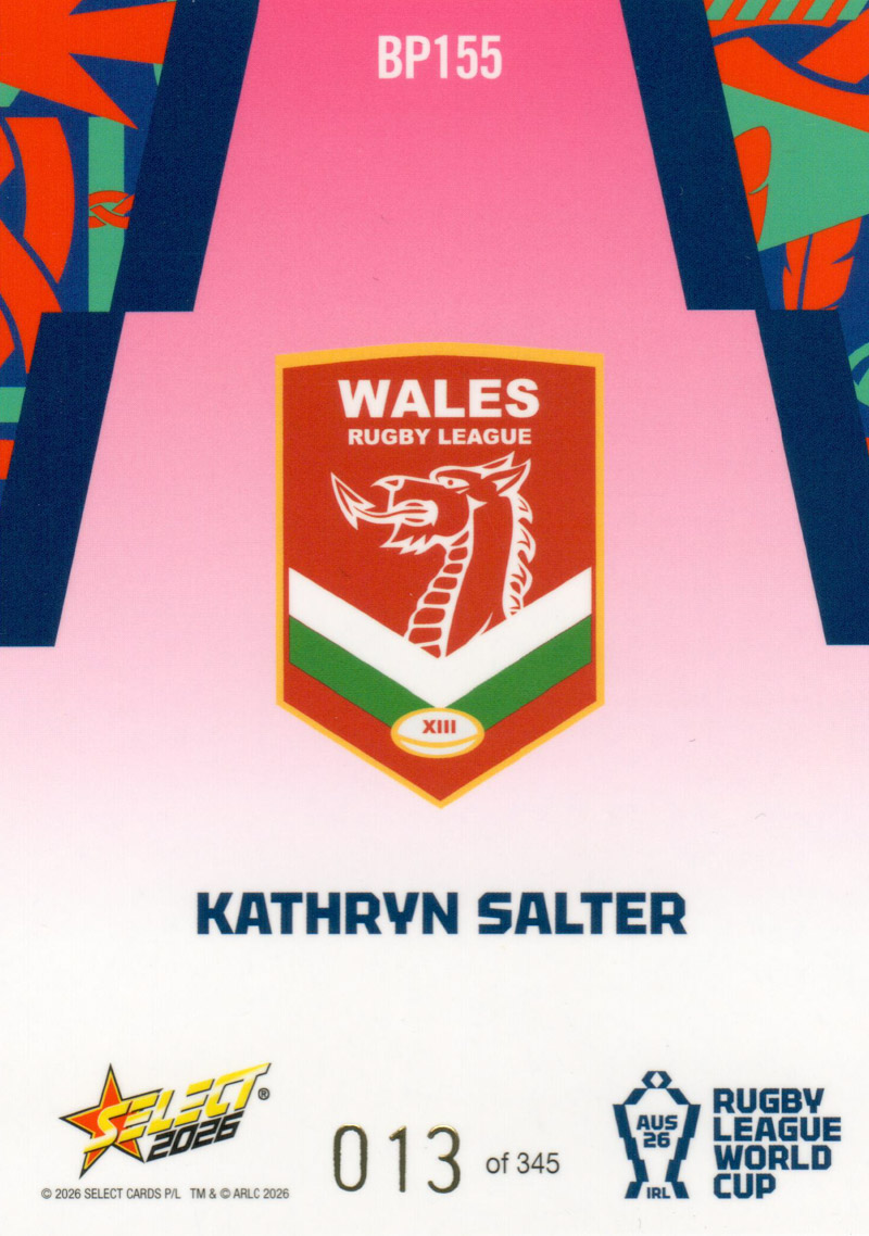 Kathryn Salter back