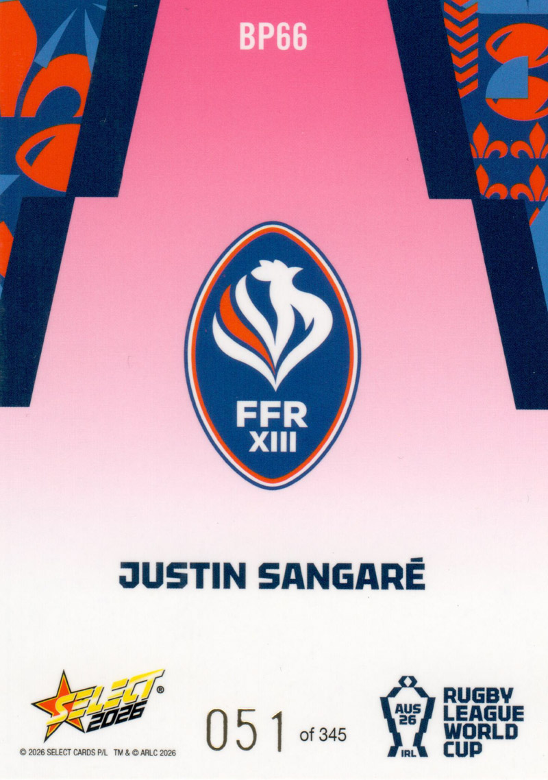 Justin Sangaré back
