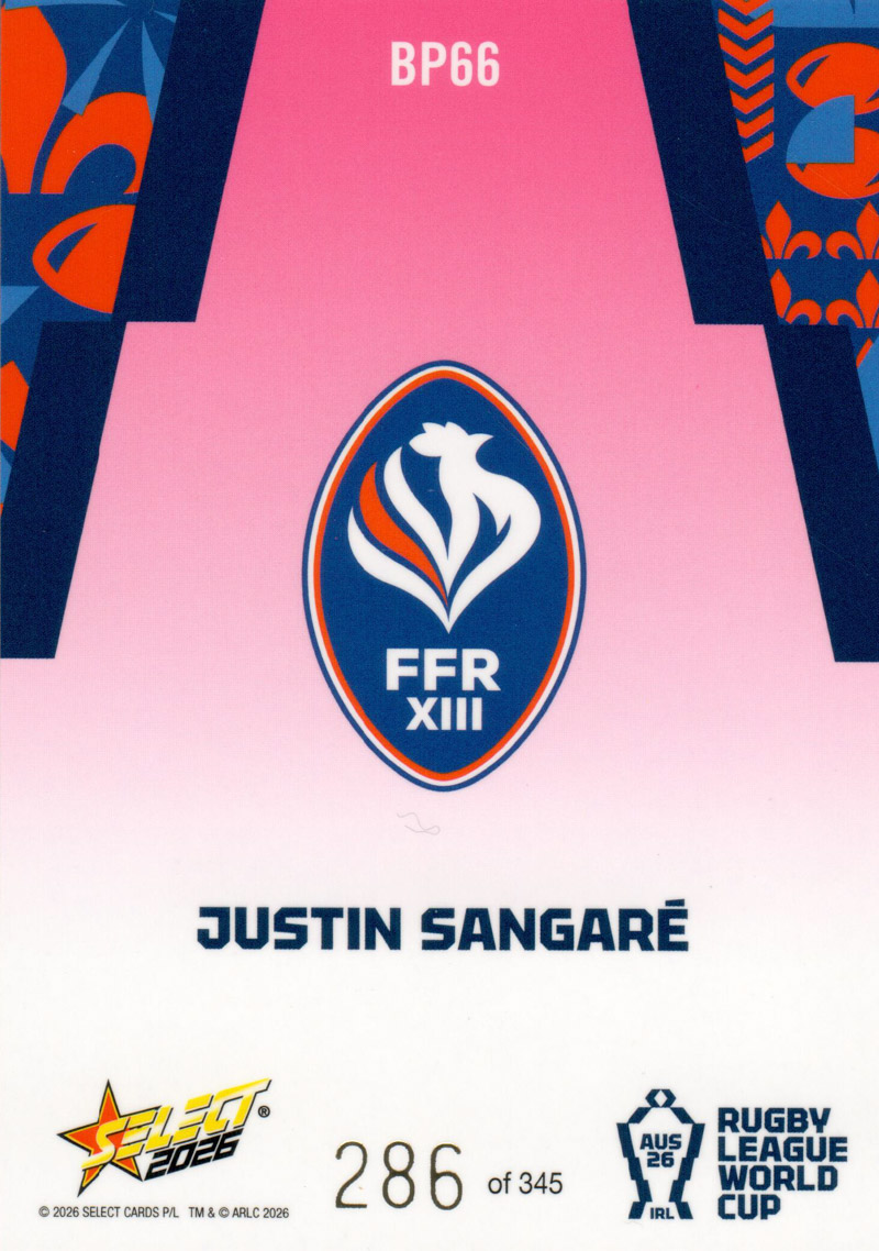 Justin Sangaré back