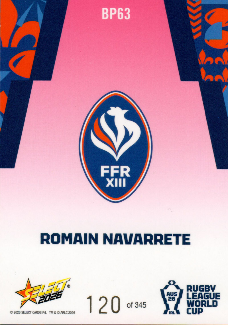 Romain Navarrete back