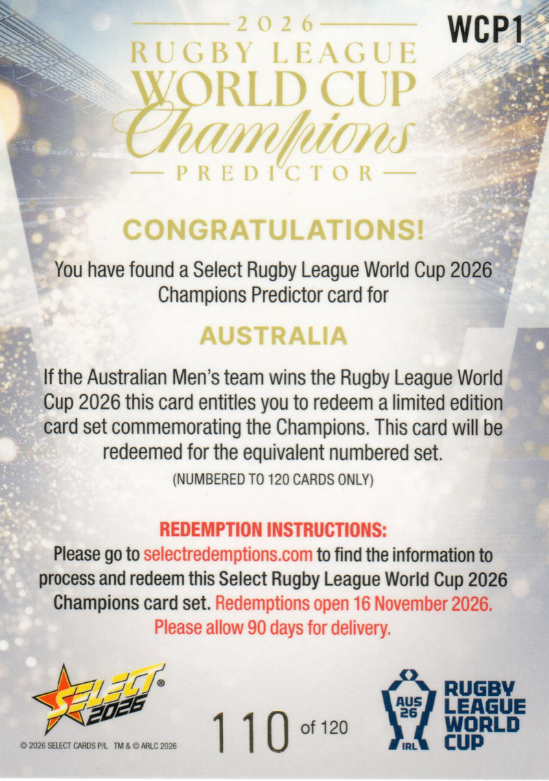 Champions back